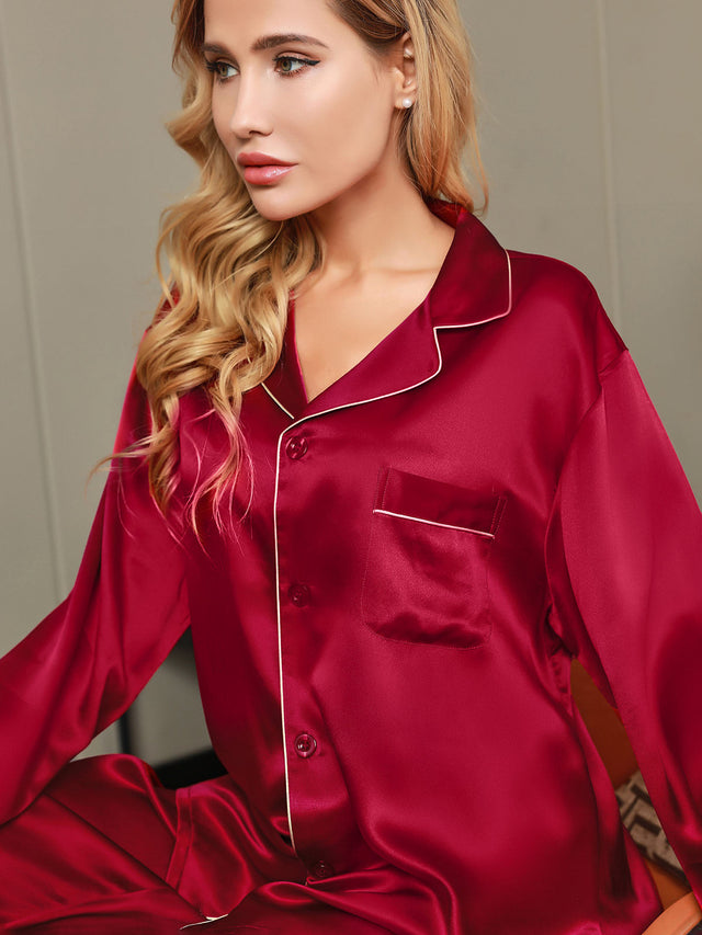 PLAIN SILK - RED